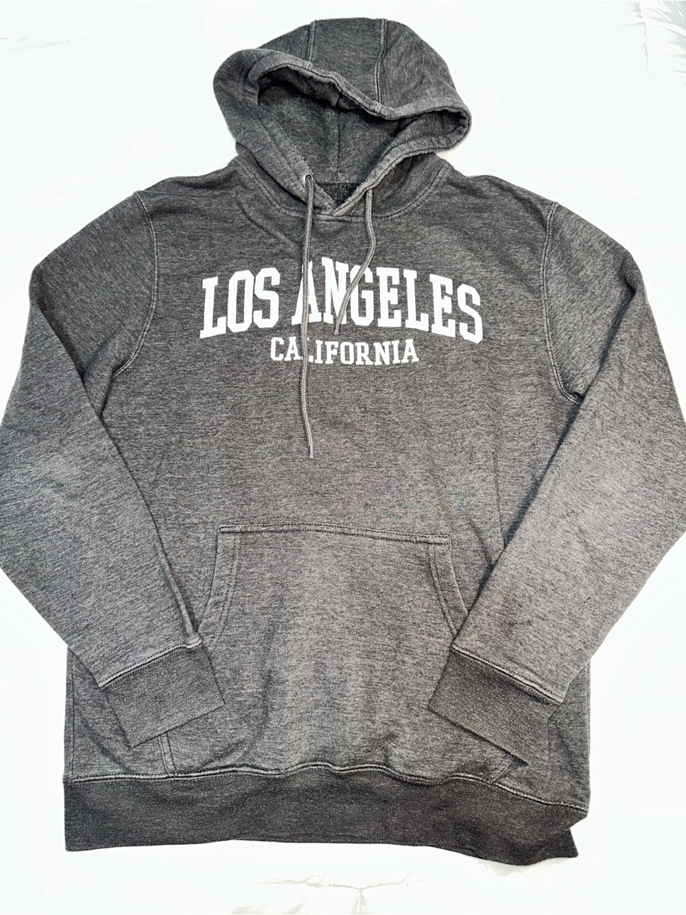 Gray Los Angeles California Graphic Hoodie | Men’s M / Women’s L